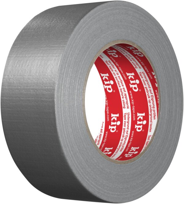 Kip 224 Gewebeband Standard: Universell einsetzbares Gewebeband (32 Mesh) mit Hotmelt-Klebstoff und PE-Laminierung, dadurch wasserabweisend. Für langfristigen Innen- und Außeneinsatz (Putz-, Stuckateur-, Bautenschutzarbeiten). Stabil und leicht abreißbar, UV-Filter verlängert Einsatzdauer. Temperaturbeständig bis 75°C. Ideal für Abklebe- oder Reparaturarbeiten an unbeschichteten Flächen.
